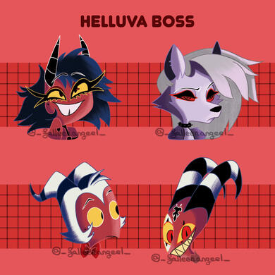 Helluva Boss old designs (2022)