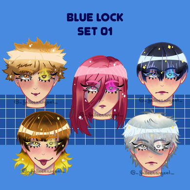 Characters from Blue Lock, pack 02 (2022)