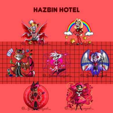 Characters from Hazbin Hotel (2024)