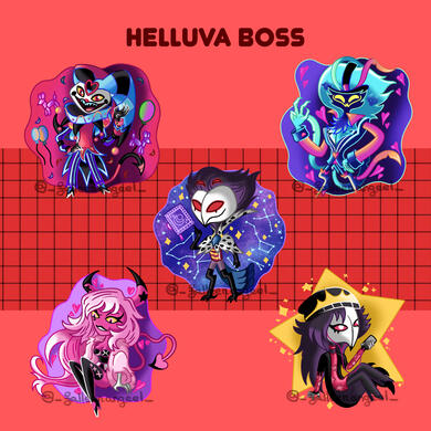 Characters from Helluva Boss (2023)