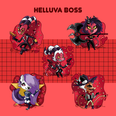 Characters from Helluva Boss (2023)